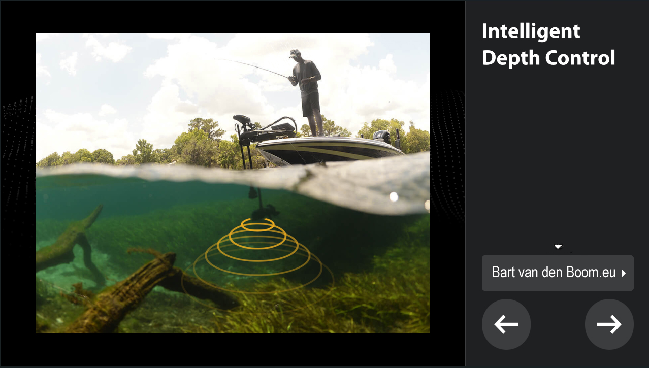 Intelligent Depth control Bart van den boom Minn Kota expert