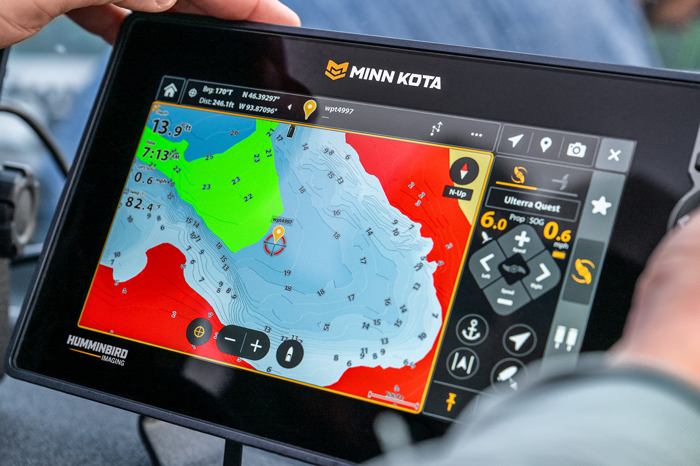 Minn Kota X series fishfinders