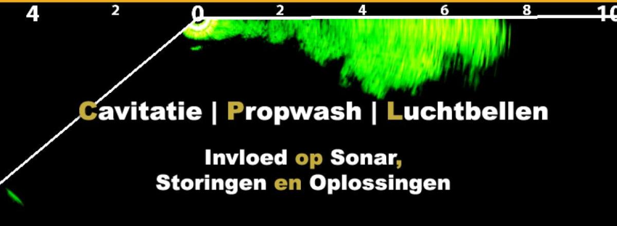 Cavitatie en luchtbellen bij sonar: oorzaak van storingen en slecht sonarbeeld