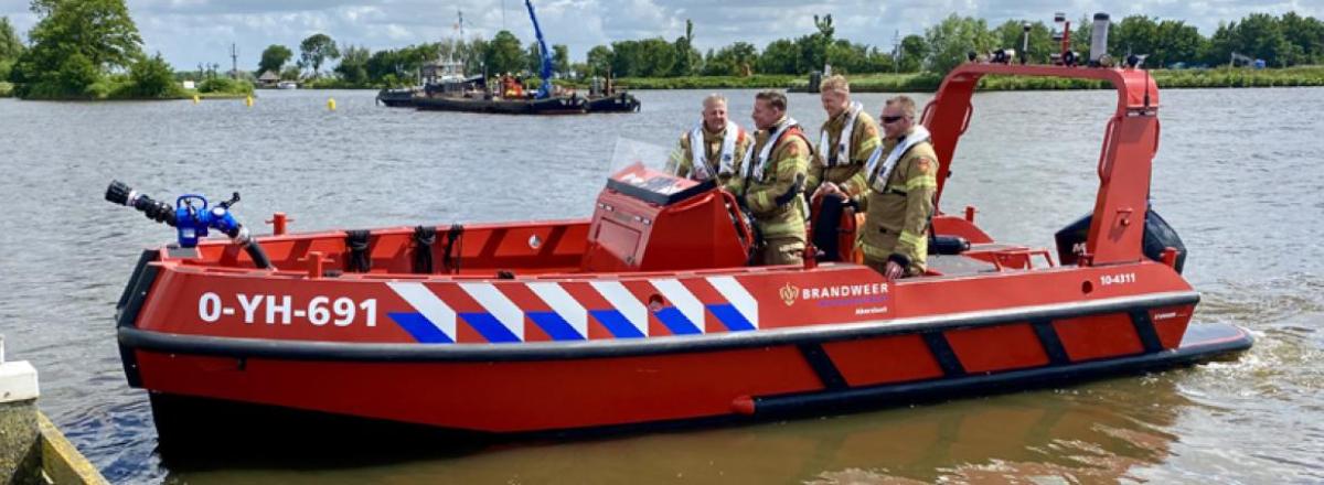 360 & Side Scan Sonartraining - Brandweerboot Akersloot
